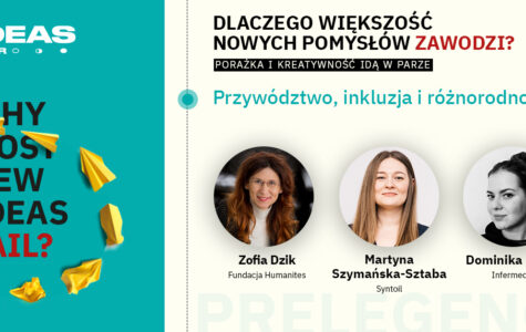 Zofia Dzik w panelu konferencji IDEAS NCBR – Przywództwo, inkluzja i różnorodność