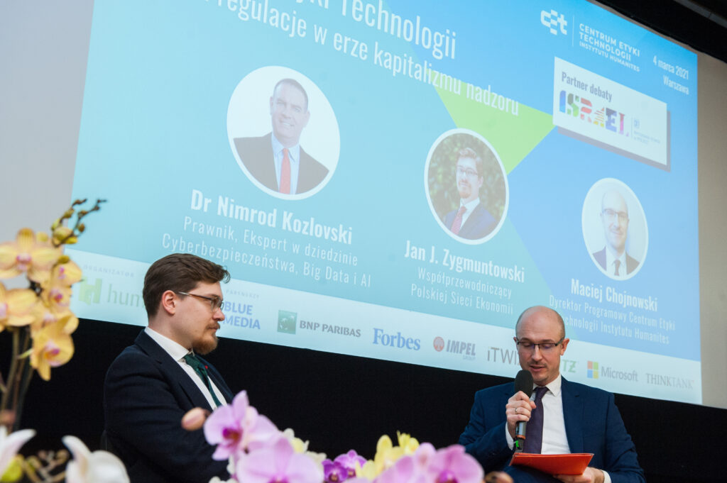 Etyka i regulacje w erze kapitalizmu nadzoru – podsumowanie panelu na konferencji „Człowiek i Technologia”