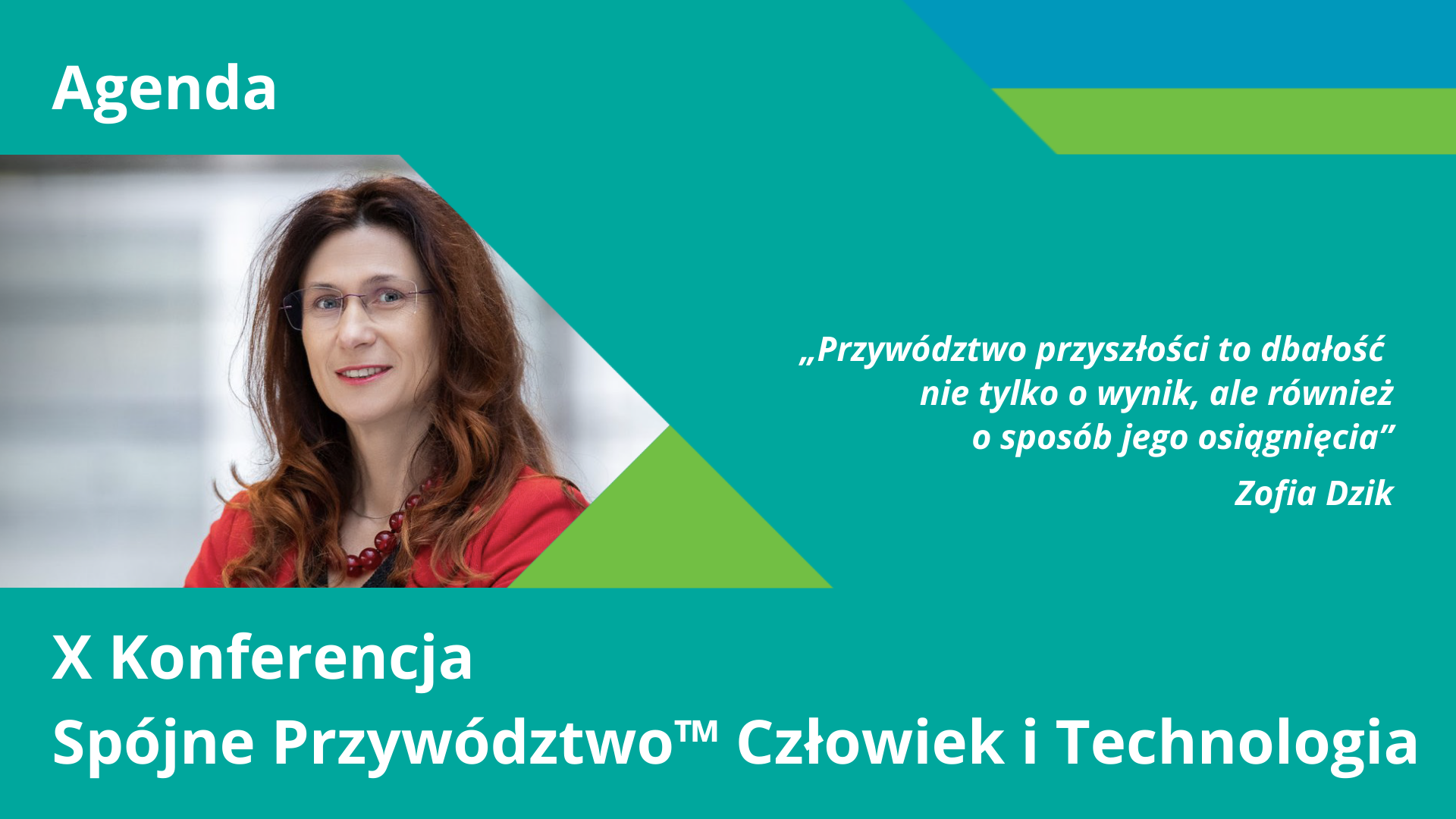 Agenda z X Konferencji dla Liderów Biznesu